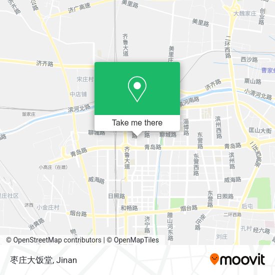 枣庄大饭堂 map