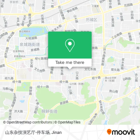 山东杂技演艺厅-停车场 map