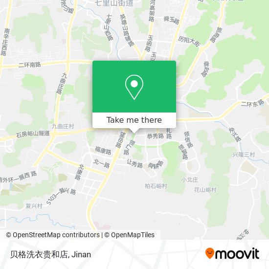 贝格洗衣贵和店 map