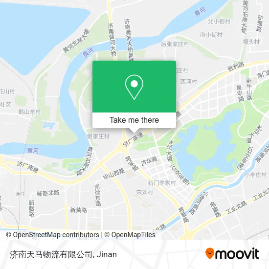 济南天马物流有限公司 map