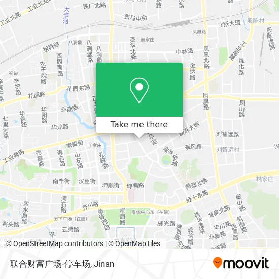 联合财富广场-停车场 map