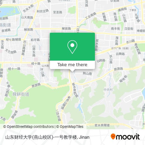 山东财经大学(燕山校区)-一号教学楼 map