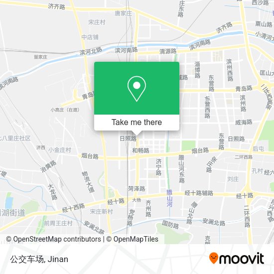公交车场 map