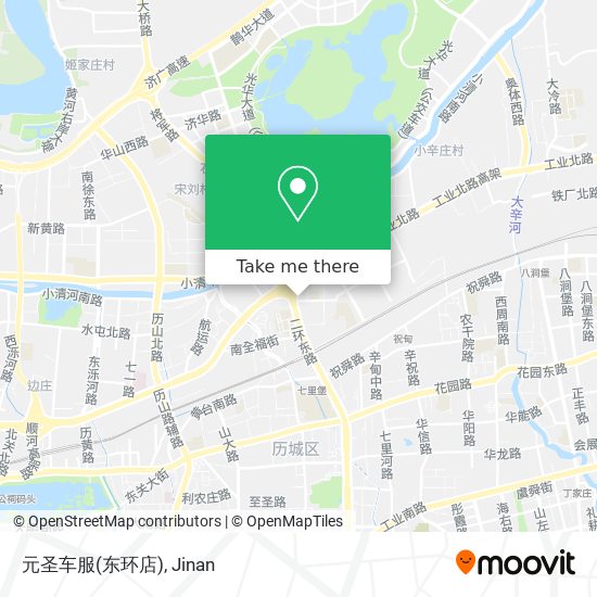 元圣车服(东环店) map