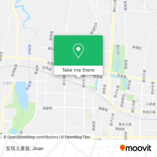 安琪儿童装 map