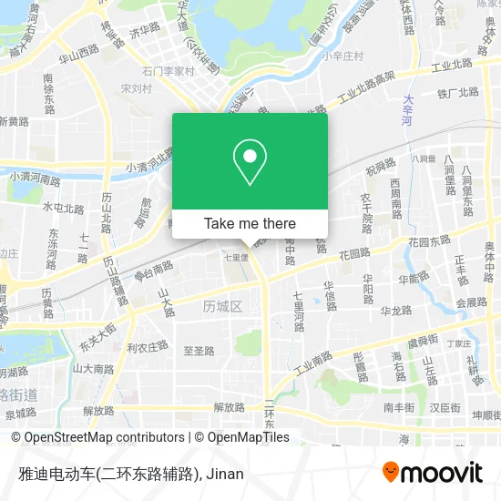雅迪电动车(二环东路辅路) map