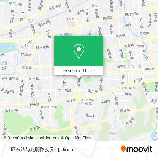 二环东路与燕明路交叉口 map