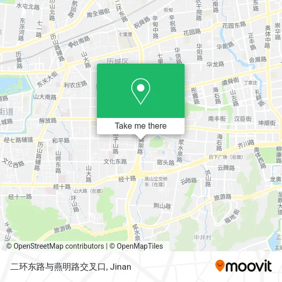 二环东路与燕明路交叉口 map