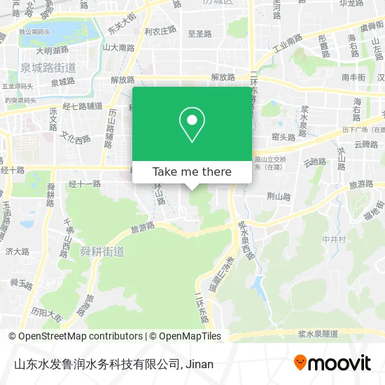 山东水发鲁润水务科技有限公司 map