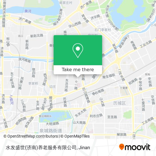 水发盛世(济南)养老服务有限公司 map
