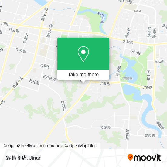 耀越商店 map