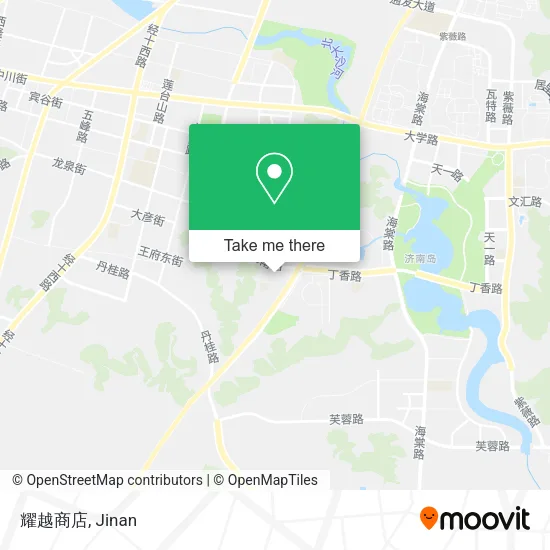 耀越商店 map