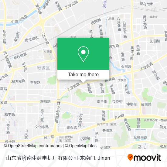 山东省济南生建电机厂有限公司-东南门 map