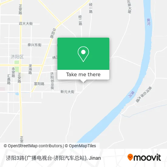 济阳3路(广播电视台-济阳汽车总站) map