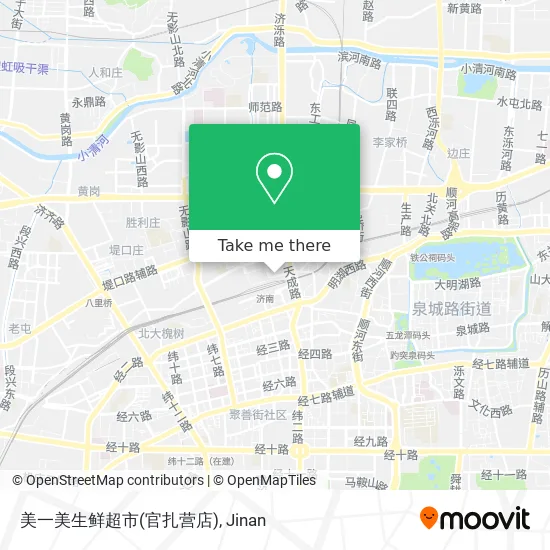 美一美生鲜超市(官扎营店) map