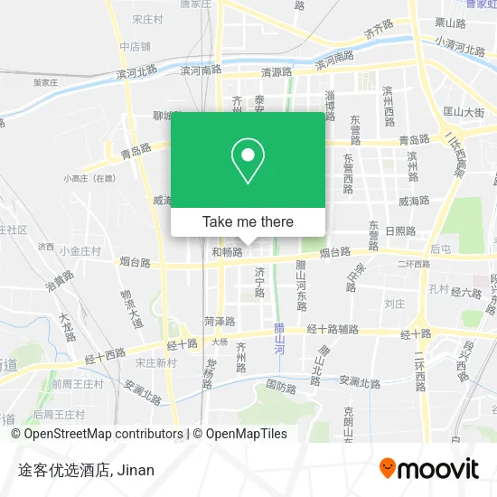 途客优选酒店 map