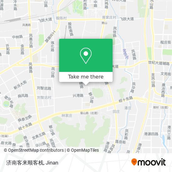 济南客来顺客栈 map