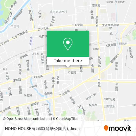 HOHO HOUSE洞洞屋(翡翠公园店) map