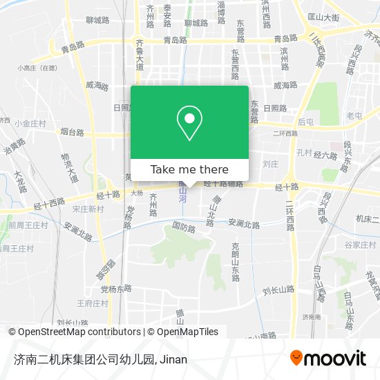 济南二机床集团公司幼儿园 map
