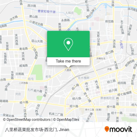 八里桥蔬菜批发市场-西北门 map