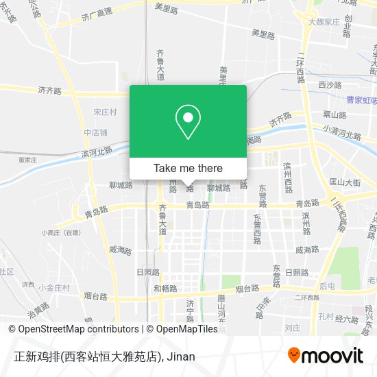 正新鸡排(西客站恒大雅苑店) map