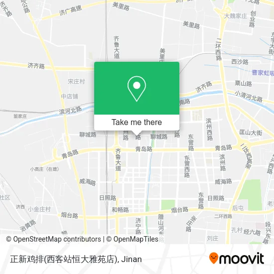 正新鸡排(西客站恒大雅苑店) map