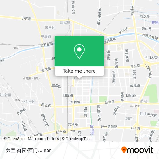 荣宝·御园-西门 map