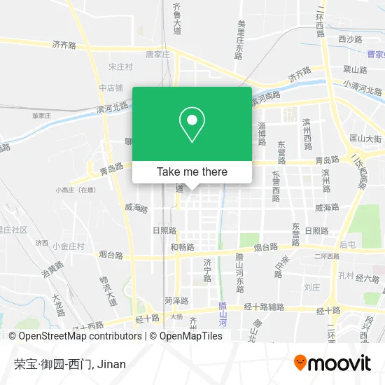 荣宝·御园-西门 map