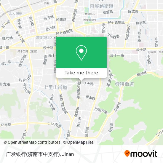 广发银行(济南市中支行) map