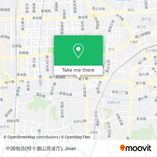 中国电信(经十腊山营业厅) map