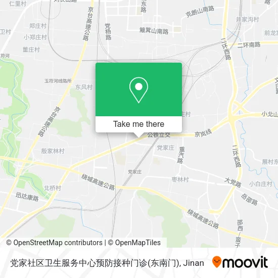 党家社区卫生服务中心预防接种门诊(东南门) map