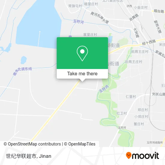 世纪华联超市 map