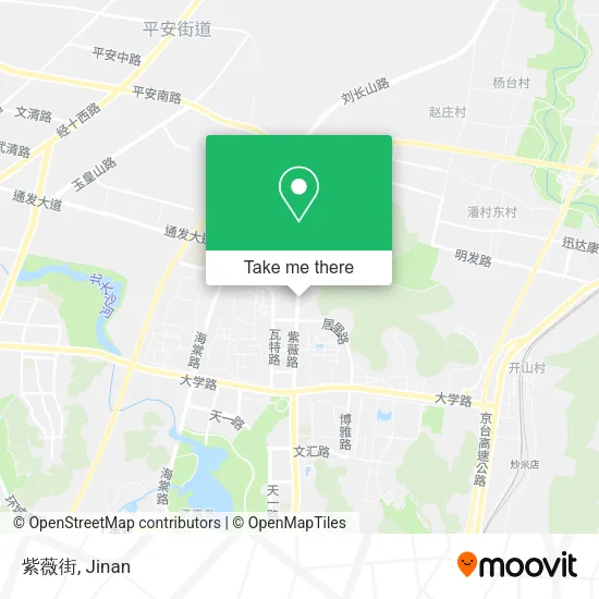 紫薇街 map
