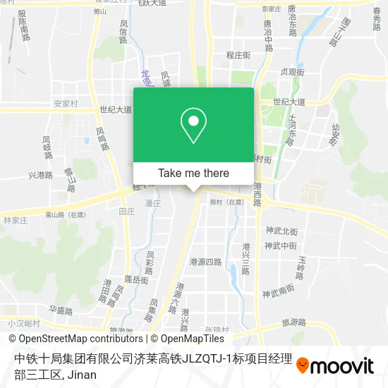 中铁十局集团有限公司济莱高铁JLZQTJ-1标项目经理部三工区 map