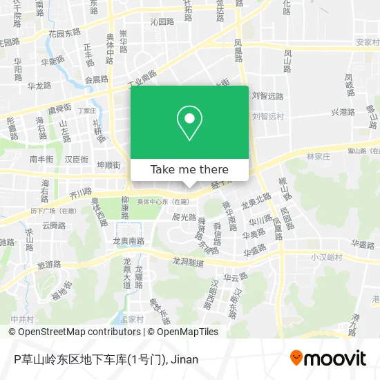 P草山岭东区地下车库(1号门) map