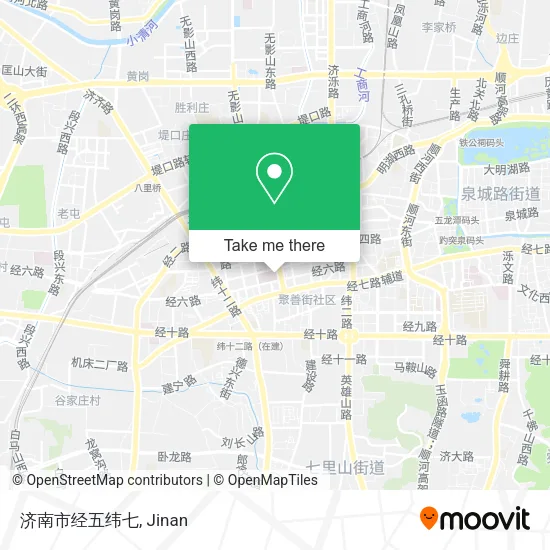 济南市经五纬七 map