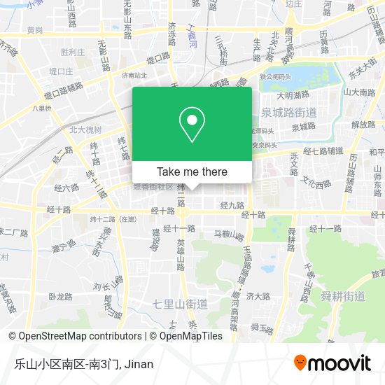 乐山小区南区-南3门 map