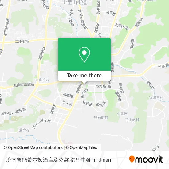 济南鲁能希尔顿酒店及公寓-御玺中餐厅 map