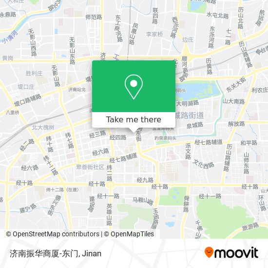 济南振华商厦-东门 map