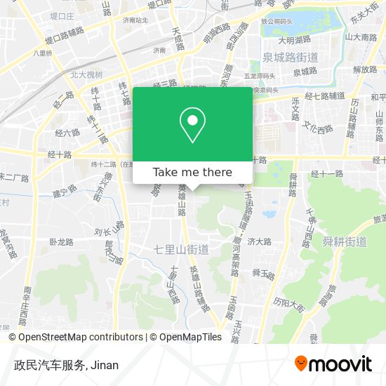 政民汽车服务 map