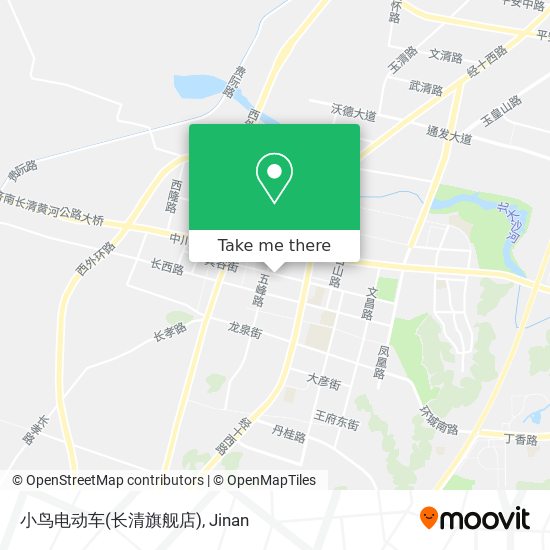 小鸟电动车(长清旗舰店) map