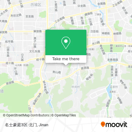 名士豪庭3区-北门 map