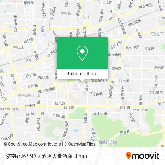 济南香格里拉大酒店大堂酒廊 map