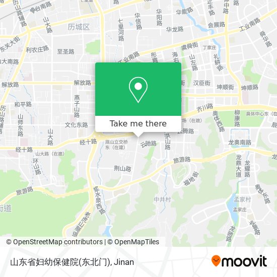 山东省妇幼保健院(东北门) map