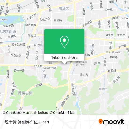经十路-路侧停车位 map