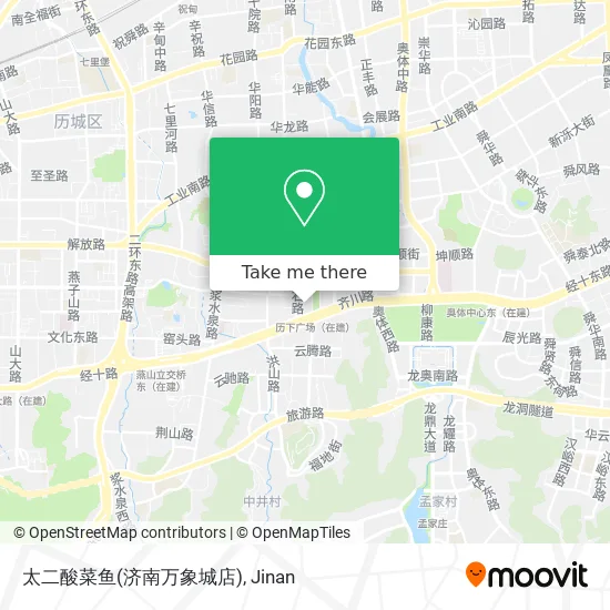 太二酸菜鱼(济南万象城店) map