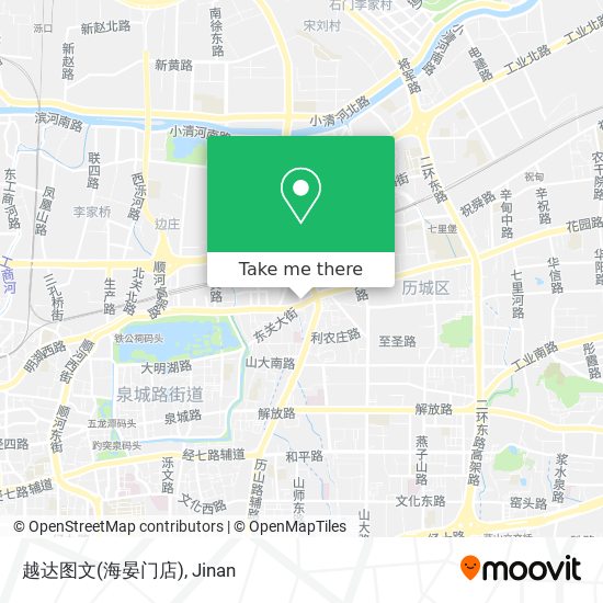 越达图文(海晏门店) map