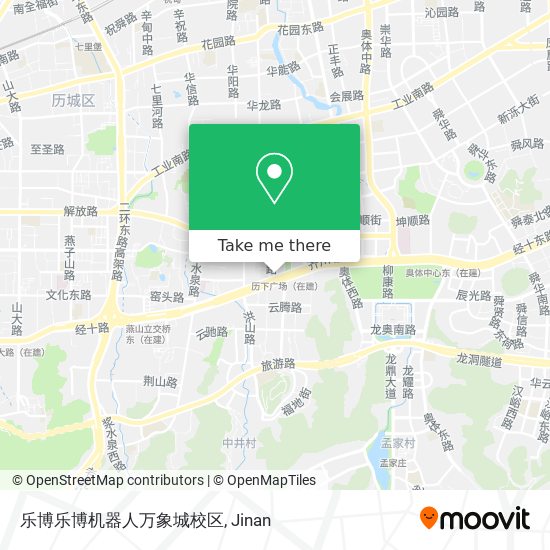 乐博乐博机器人万象城校区 map
