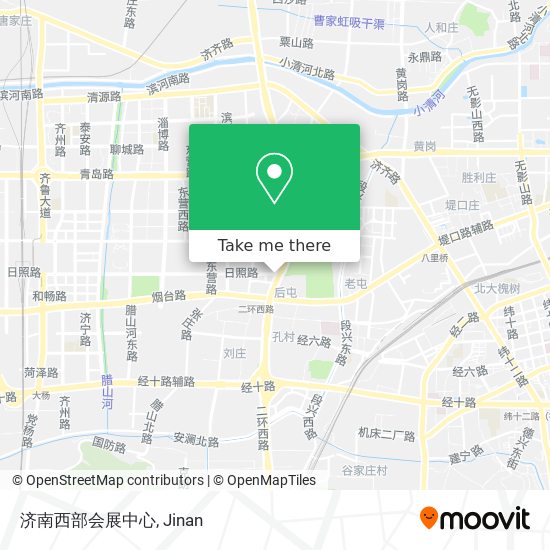 济南西部会展中心 map