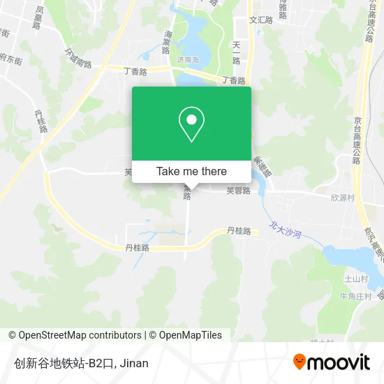 创新谷地铁站-B2口 map